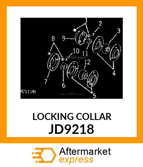 ECCENTRIC LOCKING COLLAR JD9218