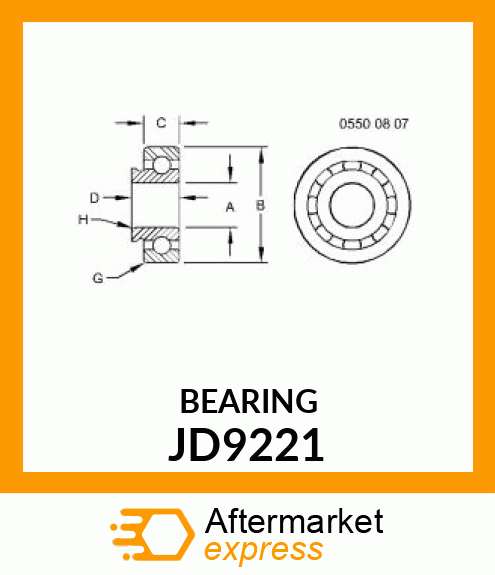 BEARING JD9221