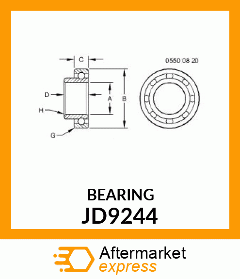 BEARING BALL JD9244