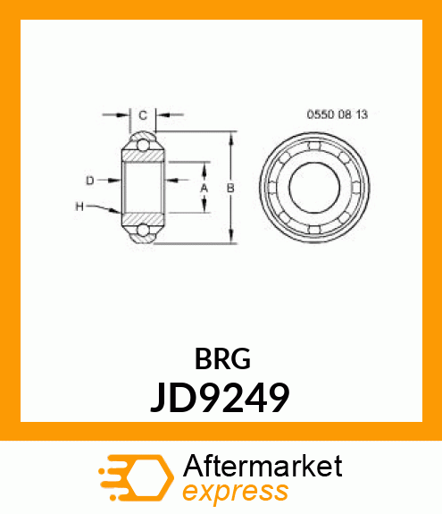 BEARING BALL JD9249