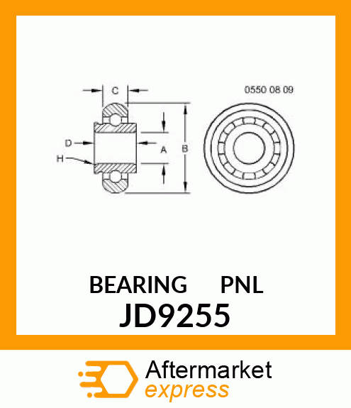 BEARING PNL JD9255