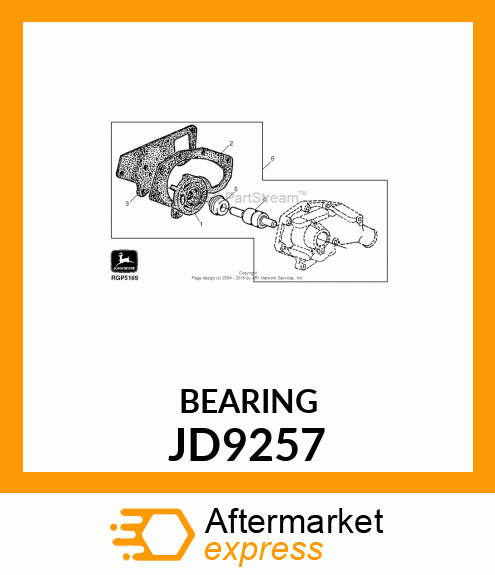 BALL BEARING JD9257