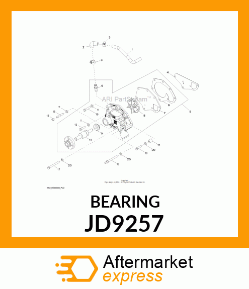 BALL BEARING JD9257