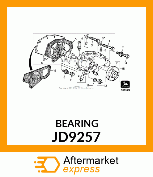 BALL BEARING JD9257