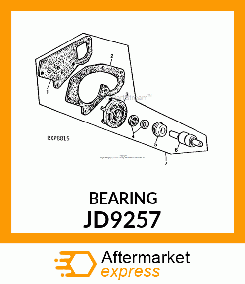 BALL BEARING JD9257