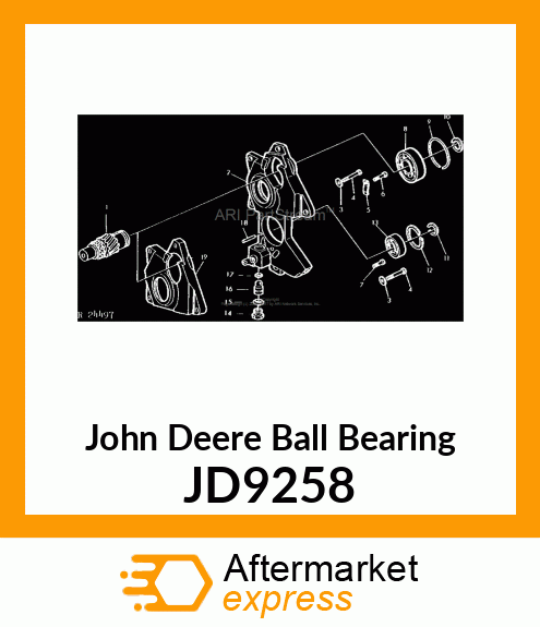 BEARING,BALL JD9258