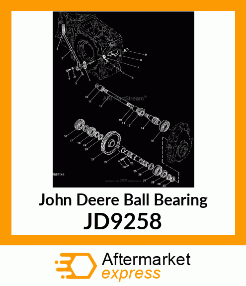 BEARING,BALL JD9258