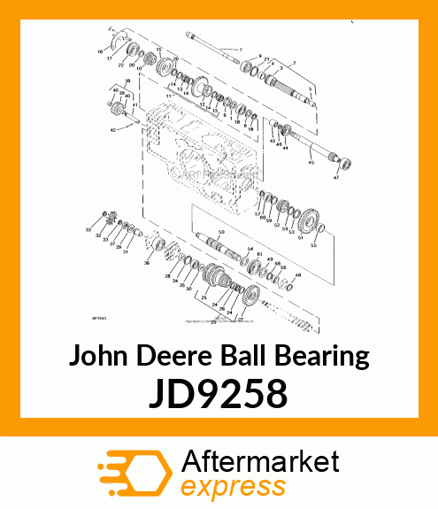 BEARING,BALL JD9258