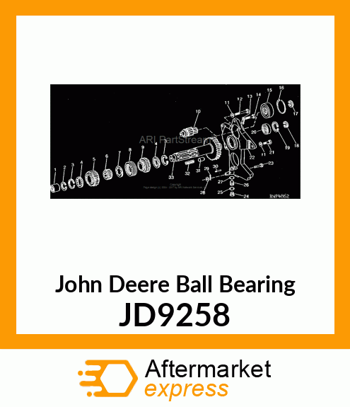 BEARING,BALL JD9258