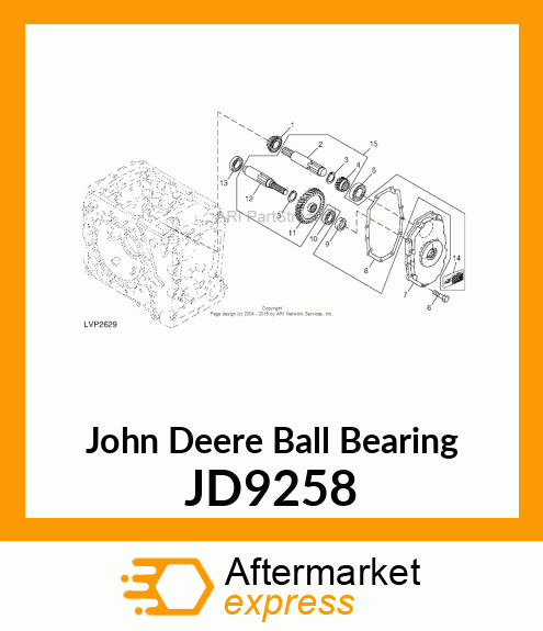 BEARING,BALL JD9258