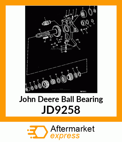 BEARING,BALL JD9258