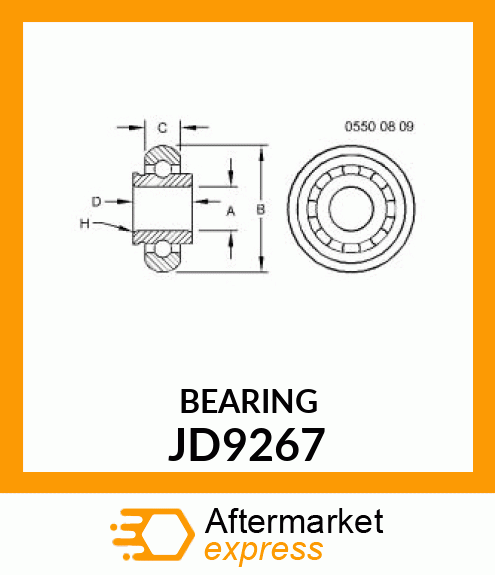 BEARING BALL JD9267