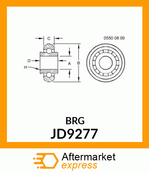 BEARING JD9277