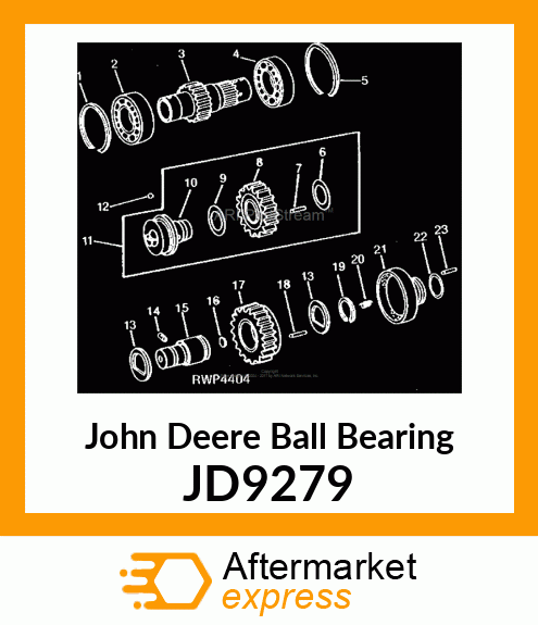 BEARING,BALL JD9279