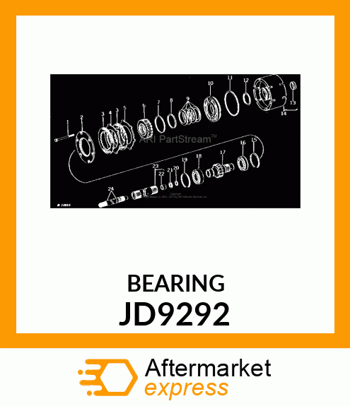 BEARING,BALL JD9292