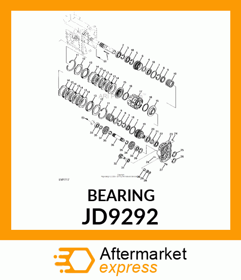 BEARING,BALL JD9292