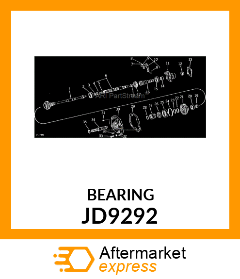 BEARING,BALL JD9292