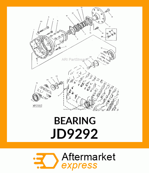 BEARING,BALL JD9292