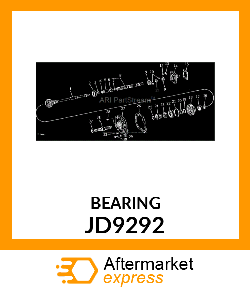 BEARING,BALL JD9292