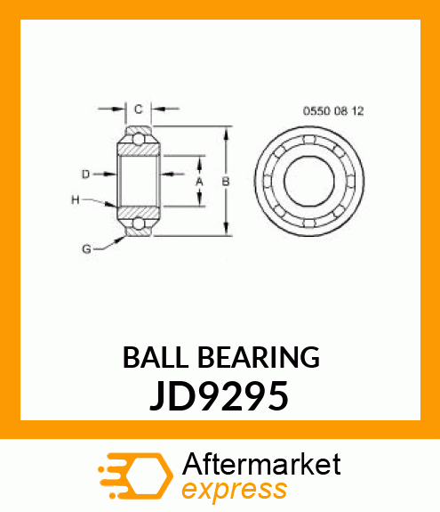 BEARING JD9295