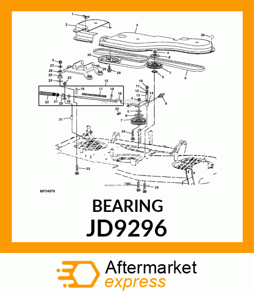 BEARING JD9296