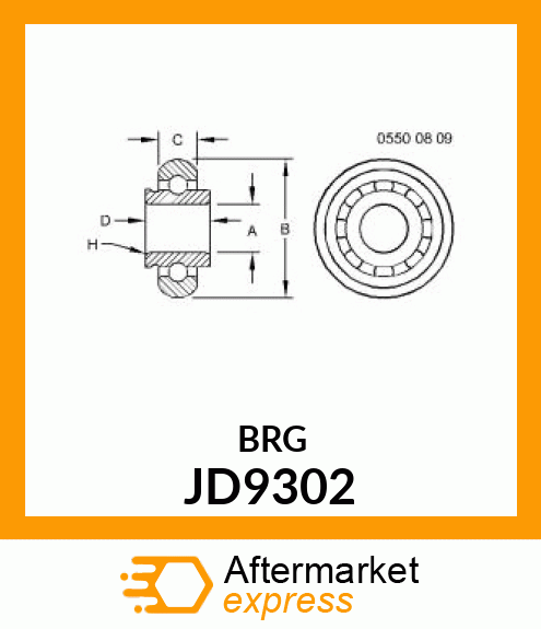 BEARING JD9302