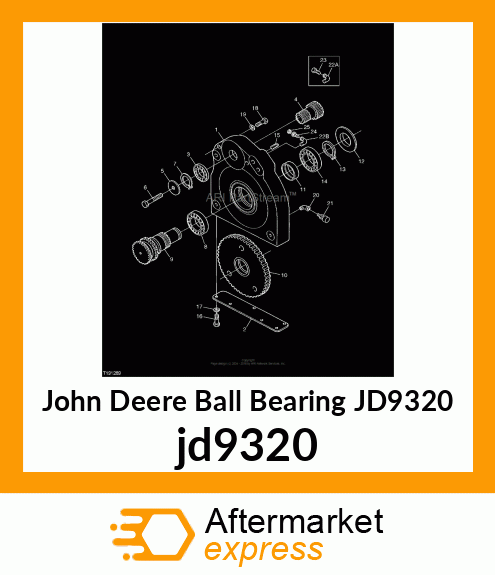 BEARING,BALL jd9320