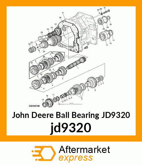 BEARING,BALL jd9320