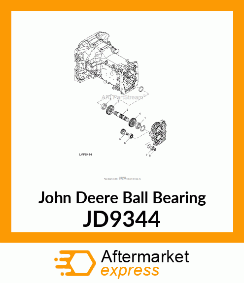 BEARING,BALL JD9344