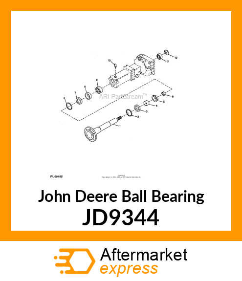 BEARING,BALL JD9344