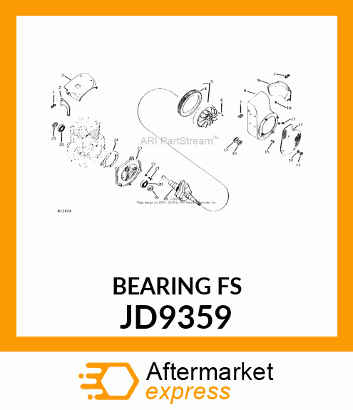 BEARING JD9359