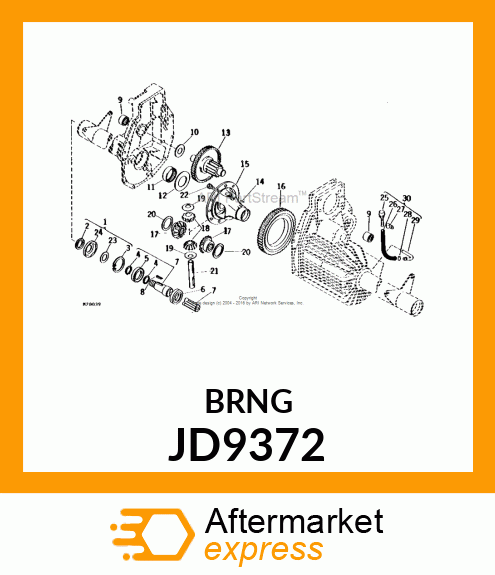 BALL BEARING JD9372