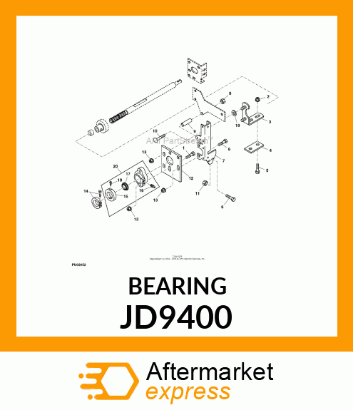 BEARING, BALL JD9400