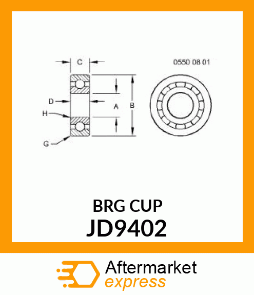 BEARING JD9402