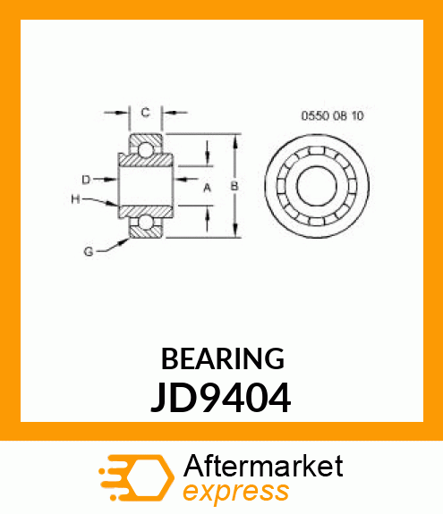 BEARING JD9404