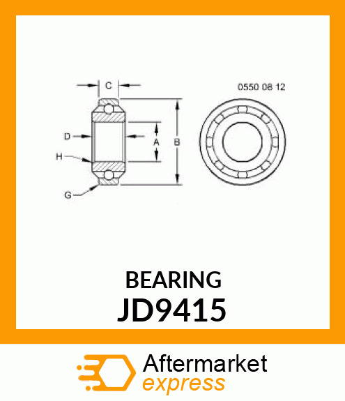 BEARING JD9415