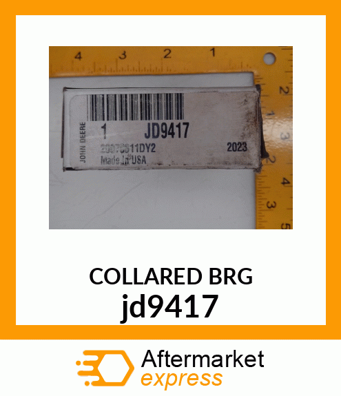 BEARING AND COLLAR ASSEMBLY jd9417