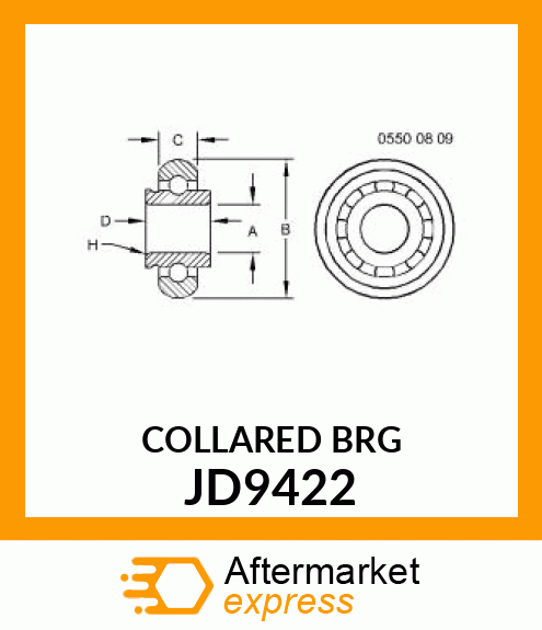 BEARING ADAPTER JD9422