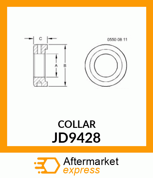 COLLAR LOCKING JD9428