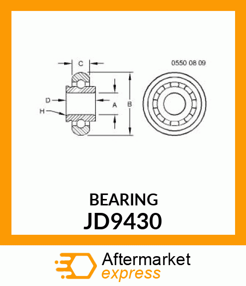 BEARING BALL JD9430