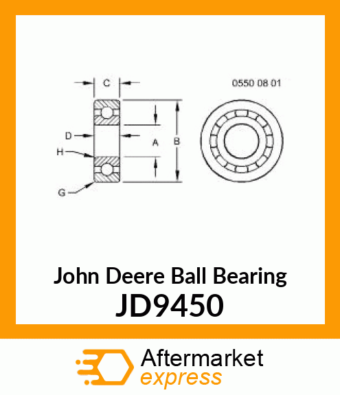 BEARING JD9450