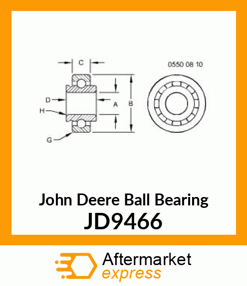 BEARING JD9466