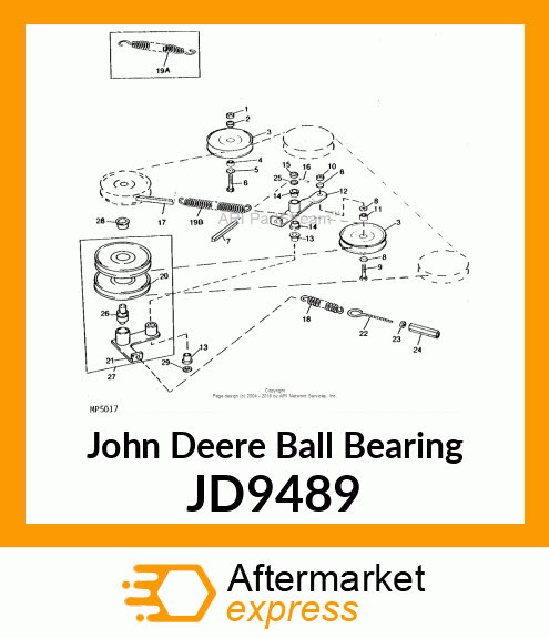 BEARING JD9489