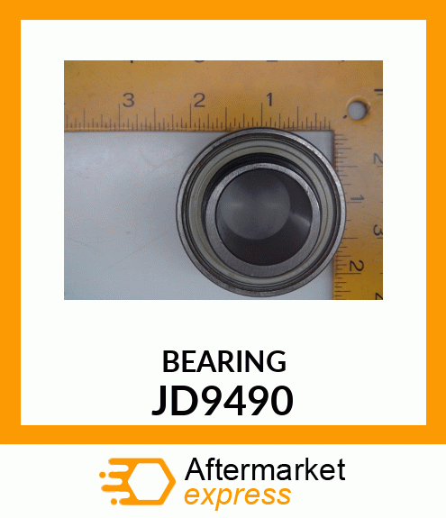 BEARING, 25MM BORE, RELUBRICATABLE JD9490