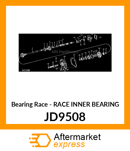 Bearing Race - RACE INNER BEARING JD9508