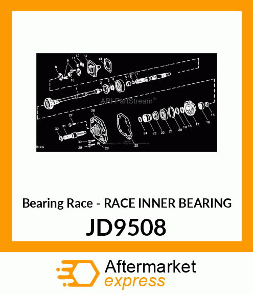 Bearing Race - RACE INNER BEARING JD9508