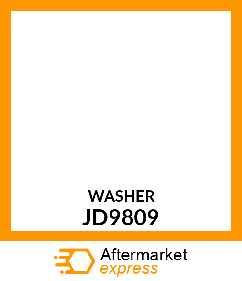 THRUST WASHER JD9809