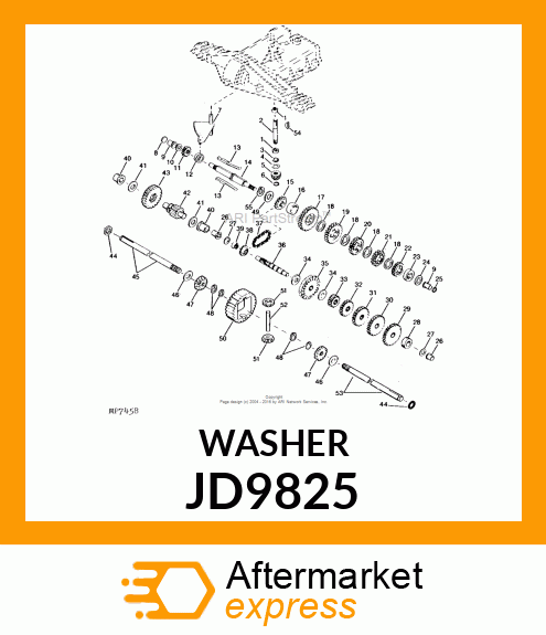 RACE, THRUST JD9825