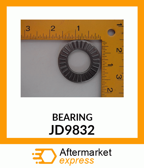 BEARING,NEEDLE THRUST JD9832