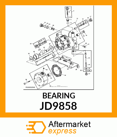 BEARING, NEEDLE JD9858